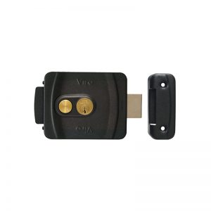 Viro V9083 Electric Lock-electriclock.net with Push Button Anthracite-electriclock.net