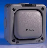 MK Masterseal Outdoor Door Release Push to Exit Switch