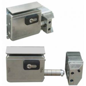 Viro V09 Electric Sliding Gate Lock with Rotating Bolt-electriclock.net