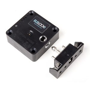 ECL15 Battery operated cabinet lock with built in Mifare access control.